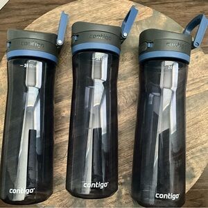 Set of 3 Contigo 24 oz. Locking Water Bottles Back To School Kids Water Bottles